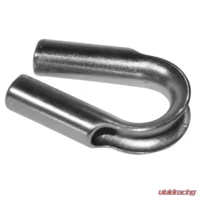 Bulldog Winch Tube Thimble Stainless for Synthetic Rope 10mm Silver - 20093