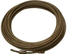 Bulldog Winch Winch Rope Wire 15002 3/16 Inch x 40 Foot (5mm x 12.2m)