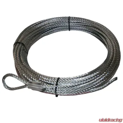 Bulldog Winch Winch Rope Wire 10003 3/8 Inch x 90 Foot (9.5mm x 27.4m) - 20110