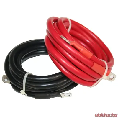 Bulldog Winch 9 Ft Leads Power and Ground for Truck Winch - 20140