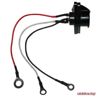 Bulldog Winch Plug Female W/Wire Harness Truck 3 Prong Push In Solenoids - 20178A