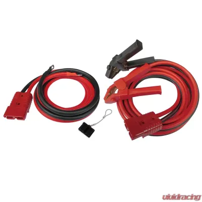 Bulldog Winch Booster Cable 20 Ft 2 Gauge w/Quick Connects And 7.5 Ft Truck Lead Set - 20197