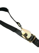 Bulldog Winch Ratcheting Axle Strap 2 inchx10 Foot 10k LB BS Black                                     - 20229 - Image 2