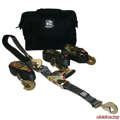 Bulldog Winch Ratching Straps Set of 4 - 20230