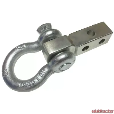 Bulldog Winch 1-1/4 Inch Receiver Mount W/3/4 Inch Shackle - 20239