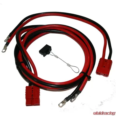 Bulldog Winch ATV/UTV Winch Wiring Kit 96 Plus 20 Inch 6 Gauge W/Quick Connect - 20306
