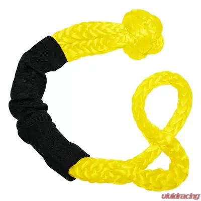 Bulldog Winch 3/8 Inch Rope Shackle 26k LB BS Yellow - 20310