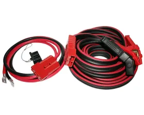 Bulldog Winch Booster Cable Set 5 Ft x 1/0 Gauge W/Quick Connects and 7.5 Ft Truck Wire