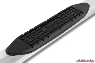 Raptor Series 4" Polished Wheel to Wheel Oval Step Ford F-150 SuperCab 6.7ft Bed 2004-2014 - 0403-0119M