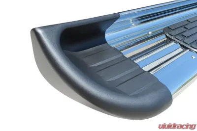 Raptor Series 7" SSR Polished Running Boards Toyota Tacoma Double Cab 2005-2023 - 1304-0378