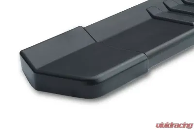 Raptor Series 6" Black Textured Aluminum OEM Style Slide Track Running Boards Ford F-150 | F-250 | F-350 Super Duty SuperCab 2015-2023 - 1703-0355BT