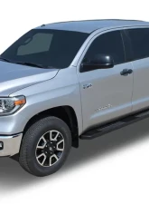 Raptor Series 6" Black Textured Aluminum OEM Style Slide Track Running Boards Toyota Tundra CrewMax Cab 2007-2021                                     - 1704-0143BT - Image 4
