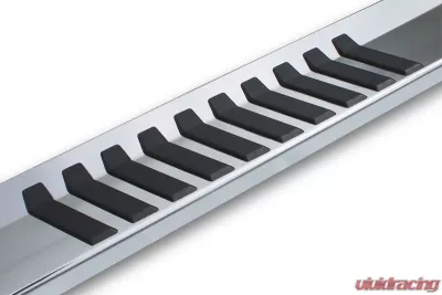 Raptor Series 6" OEM Style Brushed Slide Track Running Boards Toyota Tundra CrewMax Cab 2007-2021 - 1704-0143