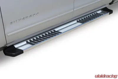 Raptor Series 6" OEM Style Brushed Slide Track Running Boards Toyota Tacoma Access | Extended Cab 2005-2023 - 1704-0367