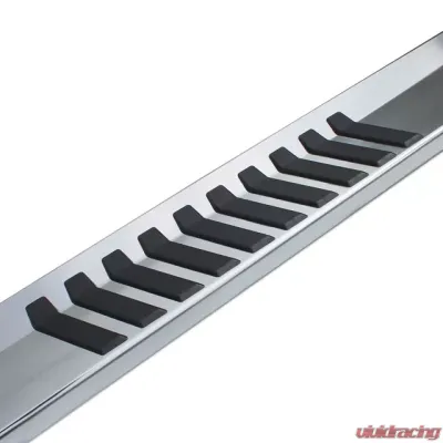 Raptor Series 6" OEM Style Brushed Slide Track Running Boards Nissan Titan XD Crew Cab 2004-2023 - 1707-0478