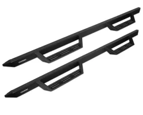 Magnum 14-18 Chevy Silverado/GMC Sierra 1500 Double Cab; 15-19 Chevy Silverado/GMC Sierra 2500/3500 Double Cab Black Cab Length Gen 2 RT Steps