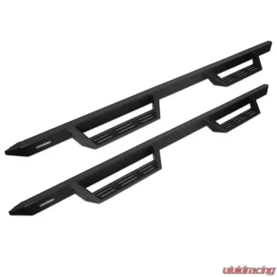 Magnum 14-18 Chevy Silverado/GMC Sierra 1500 Double Cab; 15-19 Chevy Silverado/GMC Sierra 2500/3500 Double Cab Black Cab Length Gen 2 RT Steps - GTS14CH