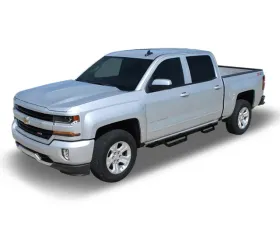 Magnum 14-18 Chevy Silverado/GMC Sierra 1500 Crew Cab; 15-19 Chevy Silverado/GMC Sierra 2500/3500 Crew Cab Black Cab Length Gen 2 RT Steps