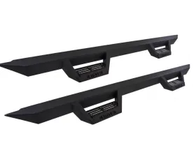 Magnum 14-18 Chevy Silverado/GMC Sierra 1500 Crew Cab; 15-19 Chevy Silverado/GMC Sierra 2500/3500 Crew Cab Black Cab Length RT Steps