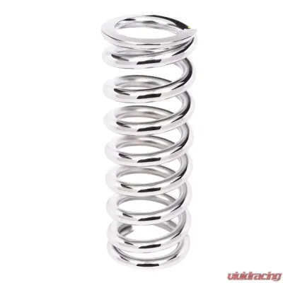 Aldan American Coil-Over-Spring, 350 lbs./in. Rate, 10 in. Length, 2.5 in. I.D. Chrome, Each - 10-350CH