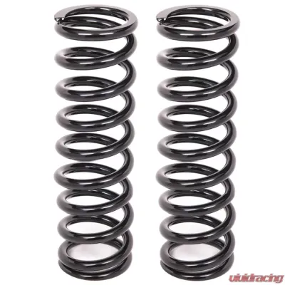 Aldan American Coil-Over-Spring, 300 lbs./in. Rate, 12 in. Length, 2.5 in. I.D. Black, Pair - 12-300BK2