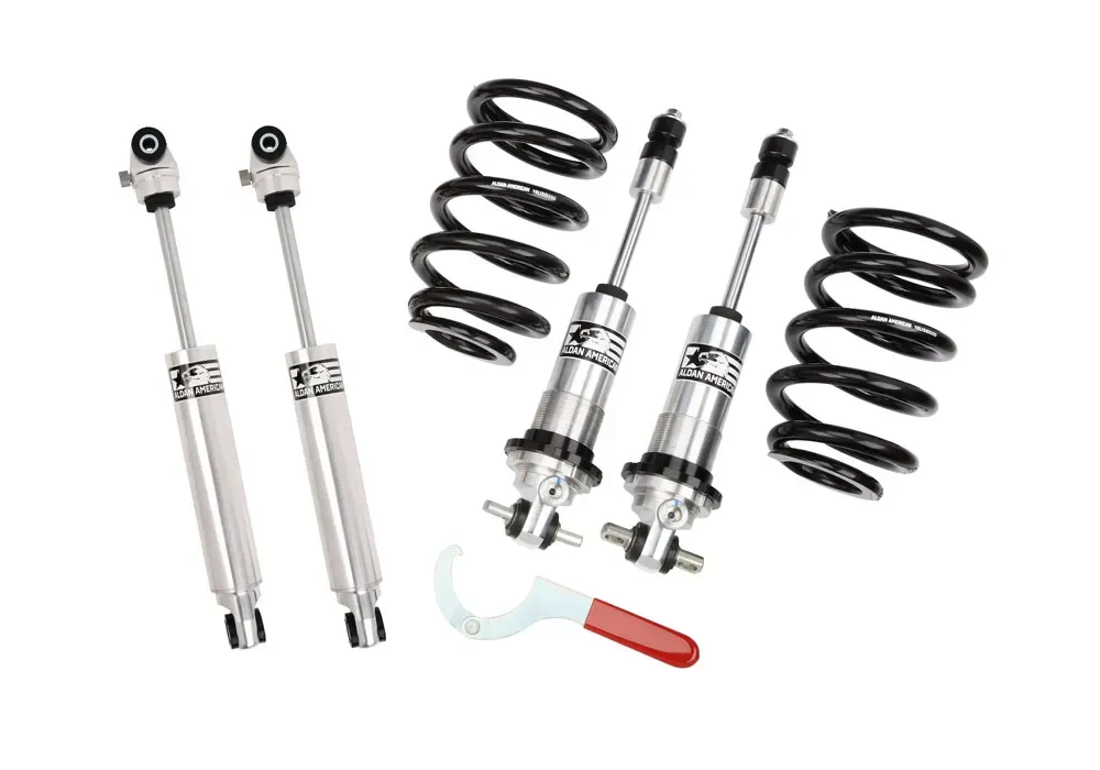 Aldan American Suspension Package, Road Comp, GM, 58-70 Full, Coilovers with Shocks, SB, Kit - 300164