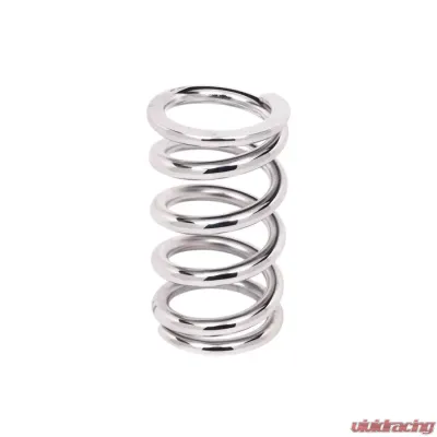 Aldan American Coil-Over-Spring, 350 lbs./in. Rate, 6 in. Length, 2.5 in. I.D. Chrome, Each - 6-350CH