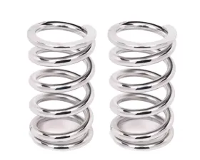 Aldan American Coil-Over-Spring, 350 lbs./in. Rate, 6 in. Length, 2.5 in. I.D. Chrome, Pair