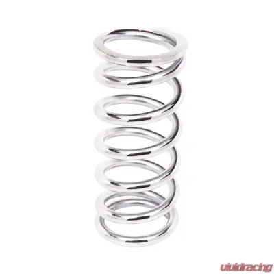 Aldan American Coil-Over-Spring, 300 lbs./in. Rate, 8 in. Length, 2.5 in. I.D. Chrome, Each - 8-300CH