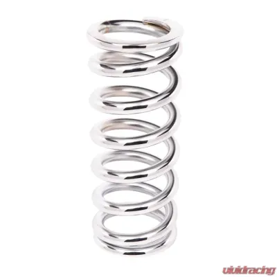 Aldan American Coil-Over-Spring, 300 lbs./in. Rate, 9 in. Length, 2.5 in. I.D. Chrome, Each - 9-300CH