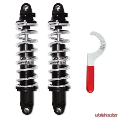 Aldan American Coil-Over Kit, Regulator, Single Adj. 11.60 in. Extended, Spring, 400 lbs./in. - PR659400C