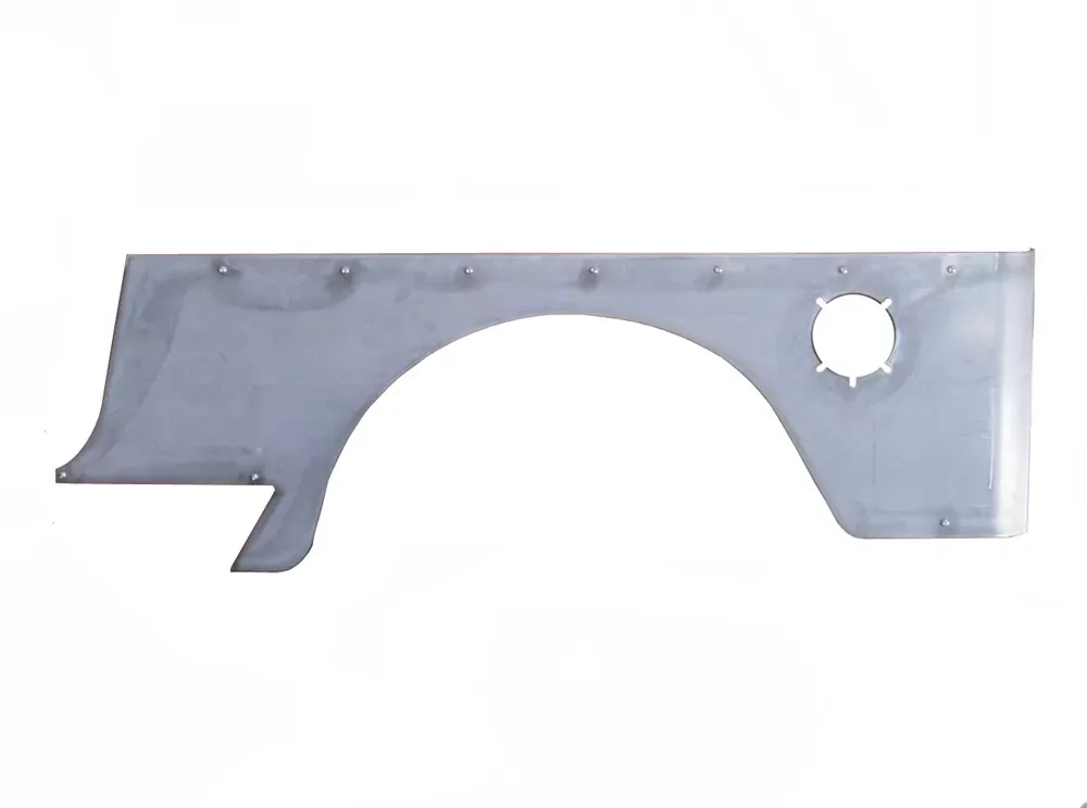 Jeep LJ Corner Guards No Flare Stock Opening 4 Inch LED Cutouts 04-06 Wrangler LJ TNT Customs - L0CLED