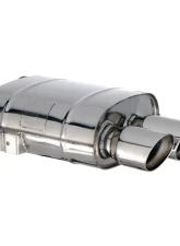 Tubi Style Stainless Steel Rear Mufflers Ferrari 550 Maranello | Barchetta 1998-2001                                     - 01069611000R - Image 3