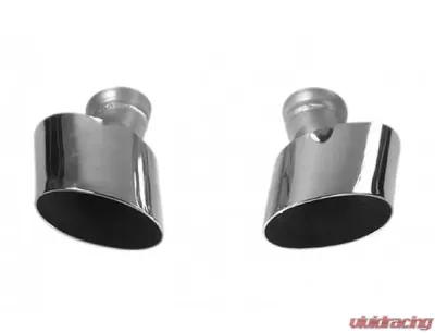 Tubi Style Exhaust Tips Set Porsche 993 Turbo 94-98 - 04059671020