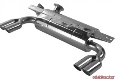 Tubi Style Stainless Steel Exhaust Silencer Ferrari 208 GTB 2V 80-81 - 01068112000