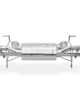 Tubi Style Exhaust Kit With Valve Audi R8 4.2L 2012-2015                                     - TSAUR8C13.100.A - Image 4