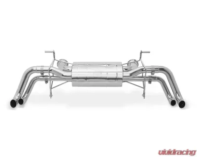 Tubi Style Exhaust Kit With Valve Audi R8 4.2L 2012-2015 - TSAUR8C13.100.A