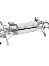 Tubi Style Stainless Steel Valveless Exhaust Audi R8 | Spyder V8 4.2L 2012-2015                                     - TSAUR8C13.100.ANR - Image 3