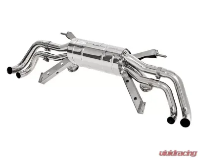 Tubi Style Stainless Steel Valveless Exhaust Audi R8 | Spyder V8 4.2L 2012-2015 - TSAUR8C13.100.ANR