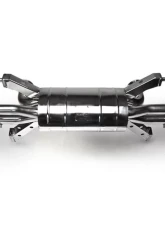 Tubi Style Stainless Steel Valveless Exhaust Audi R8 | Spyder V8 4.2L 2012-2015                                     - TSAUR8C13.100.ANR - Image 3