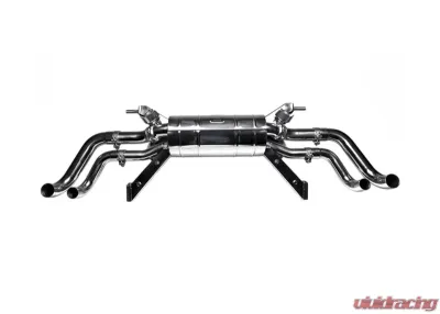 Tubi Style Stainless Steel Valveless Exhaust Audi R8 | Spyder V10 5.2L 2012-2015 - TSAUR8C13.000.AN