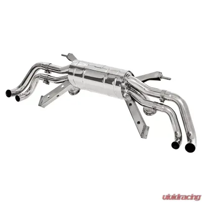 Tubi Style Loud Exhaust Kit Without Valve Audi R8 5.2L V10 2009-2011 - TSAUR8V10.000.ANR