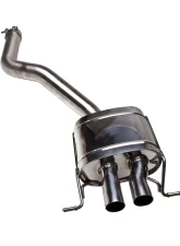 Tubi Style Stainless Steel Mufflers Bentley Continental GT | GTC Gen 1 2003-2011                                     - TSBECONTS03.003.A - Image 2