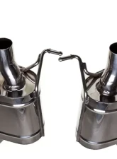 Tubi Style Stainless Steel Mufflers Bentley Continental GT | GTC Gen 1 2003-2011                                     - TSBECONTS03.003.A - Image 3