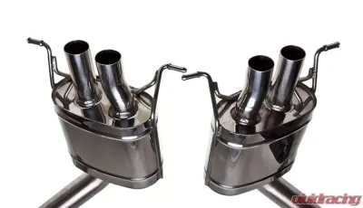 Tubi Style Stainless Steel Mufflers Bentley Continental GT | GTC Gen 1 2003-2011 - TSBECONTS03.003.A