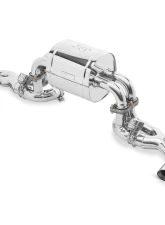 Tubi Style Complete Exhaust With Valve Ferrari 360 Challenge Stradale 2003-2005                                     - TSFE360C05.321.A - Image 3