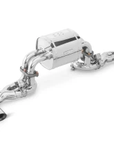 Tubi Style Complete Exhaust With Valve Ferrari 360 Challenge Stradale 2003-2005                                     - TSFE360C05.321.A - Image 4