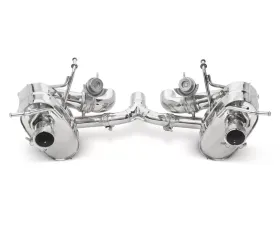 Tubi Style Stainless Steel Muffler w/By-Pass Valves Ferrari 458 Italia | Spider 2010-2015