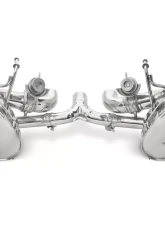 Tubi Style Stainless Steel Muffler w/Valves Loud Version Ferrari 458 Italia | Spider 2010-2015                                     - TSFE458C09.003.AR - Image 4