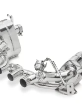 Tubi Style Stainless Steel Muffler w/By-Pass Valves Ferrari 458 Italia | Spider 2010-2015                                     - TSFE458C09.003.A - Image 2